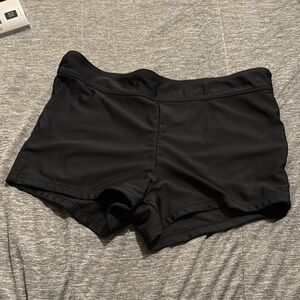 Women's Black Swim Shorts